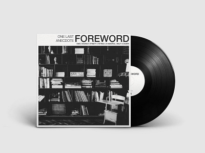 One Last Anecdote - Foreword album album art cover art false records music one last anecdote record vinyl