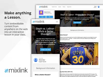 MixLink Lesson: Responsive Layout edtech education education technology mixlink responsive ui