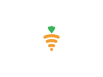 Carrot Wi-Fi carrot logo wi fi