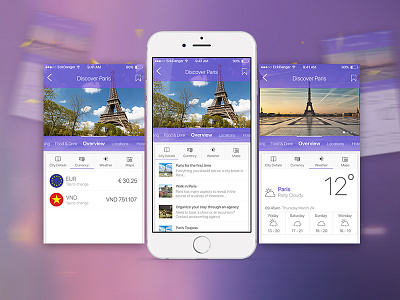 Wanderlust - City Detail app eckdanger travel wanderlust