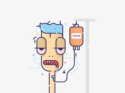 Coffee icon logo symbol vector