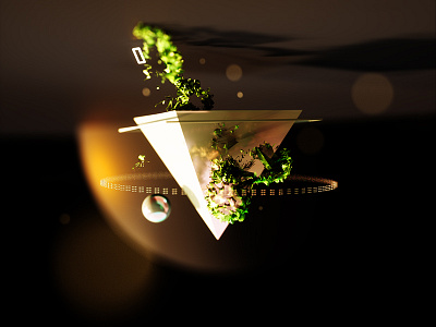 futurelamp 3d c4d octanerender