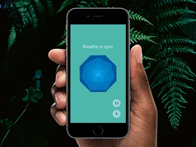 Mindful Interactions Exploration Still animation awareness breathe framer framerjs interaction mindful prototype sound vibration