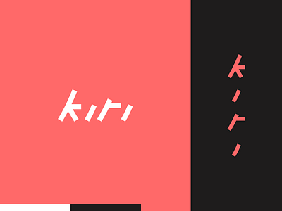 Kiri ash asian black edwin carl capalla kiri logotype pastel restaurant salmon simple