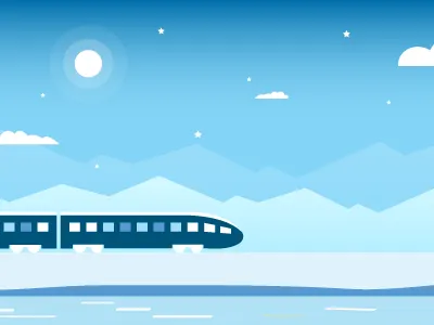 Night Sky blue branding character design colors fresh graphic design illustration night sky star train travel
