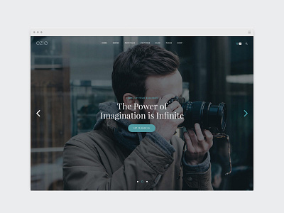 EZIO | Modern agency business creative designer freelancing multi purpose portfolio theme visual artist webdesign wordpress