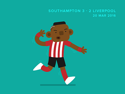 Magnificent Mané football illustration premierleague