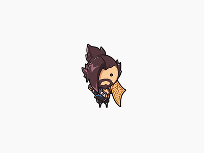 Hanzo arrow assassin bow bowman hanzo illustration japanese overwatch shimada