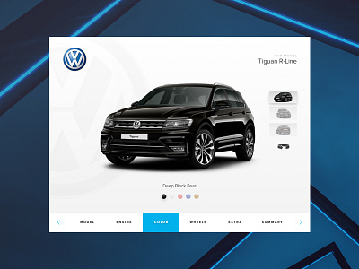 Daily UI #033 033 car customize dailyui product ui