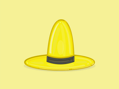 Hat Series #23 curious george hats yellow