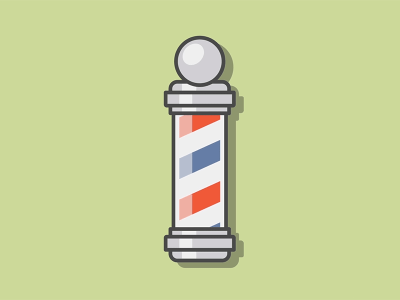 Letter I ae alphabet animated barber pole gif i letter