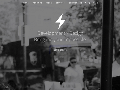 New Portfolio Site Preview boston developer freelance front end portfolio website