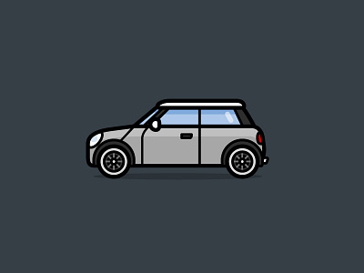 Mini Cooper animation cooper illustration mini simple sketch