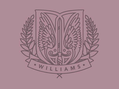 Vector Crest crest design graphic design illustration minimal vector wedding
