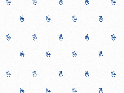 ✌ geometric icon line peace