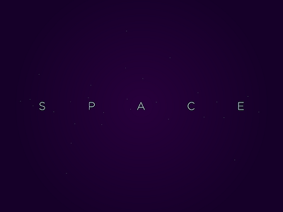 Space Logo brand branding flat identity lettering logo logotype space typography verbicon watermark wordmark