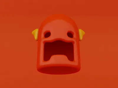 Flash Mask 3d c4d cartoon character cinema 4d dc comics design flash hero mask