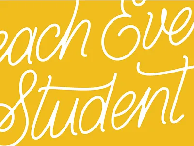 Sneak Peek lettering script