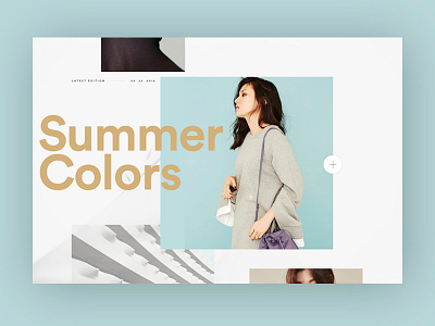 New Project Explorations blue design e commerce layout type web