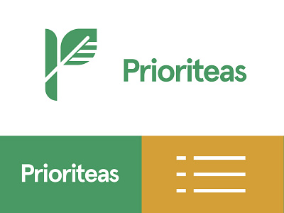 Prioriteas_13 apercu identity leaf life logo priority tea