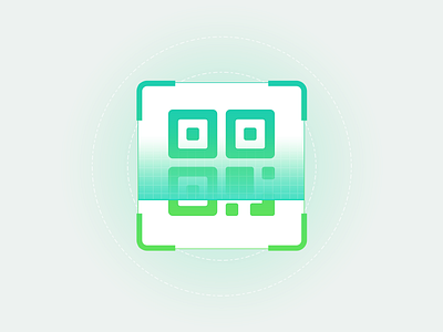 QR grid radar scanning