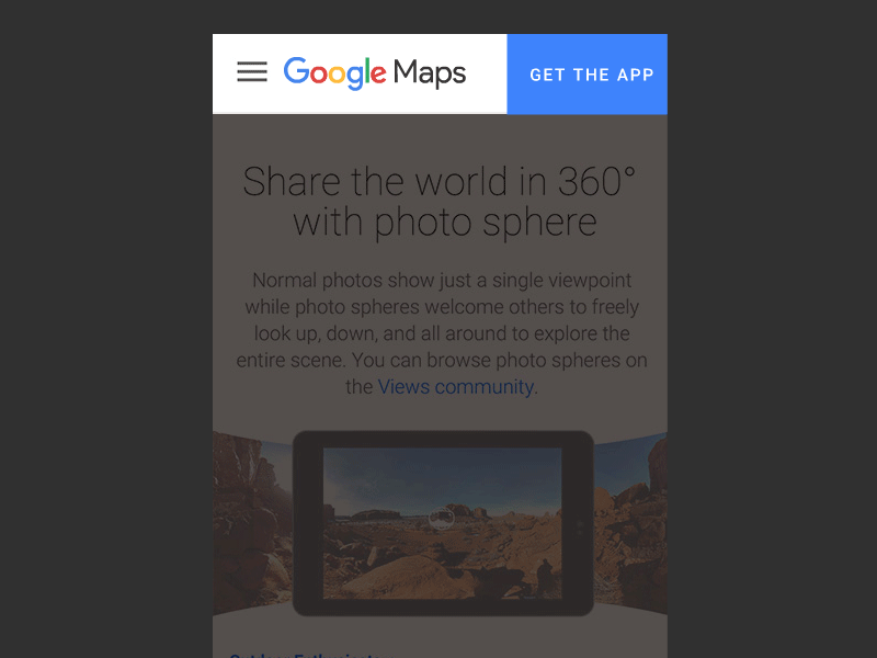 Maps Navigation menu animation app classic interface mobile navigation prototype ui ux
