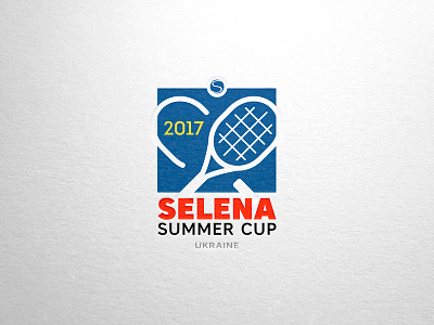 Selena Summer Cup branding concept corporate dribbble identity logo tennis tournament