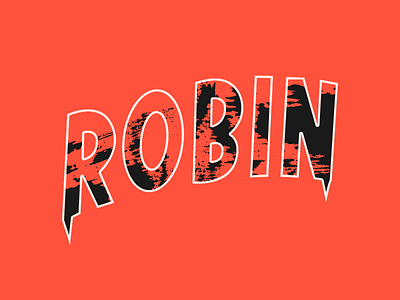 ROBIN himym how i met your mother letterad lettering