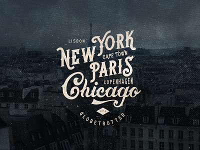 Brooks Brothers Typeface chicago font globetrotter handmade lettering logo paris retro script type typeface vintage