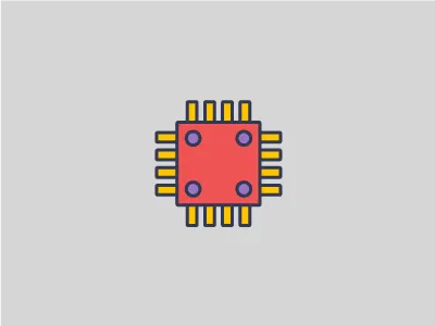 Hardware Icon cloud computing hardware icon illustration infraestructure it