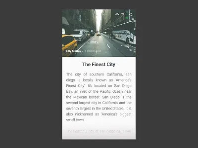 Daily Ui 035 034 blog daily design post ui