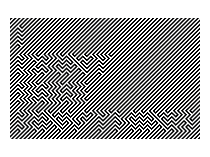 I Can't See Anything illusion lines shirt type typography