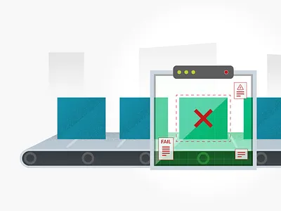 Scanner illustration scan