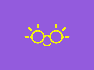 Sun | Glasses | Smile | Logo design brand buy children fun glasses logo mark shop sun