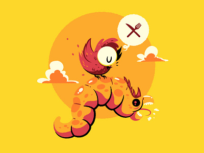 Cyclopee Nom Nom character design color palette illustration