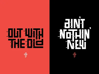 Old School vs New School ball basketball church hoop lettering new school nike old school typography