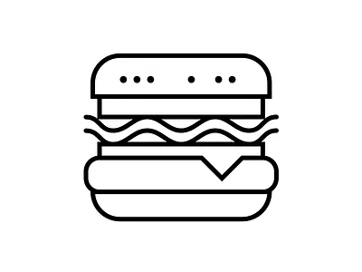 Life at Blend Burger balance blend blend labs burger cheeseburger food icon iconography illustration meals work life yum