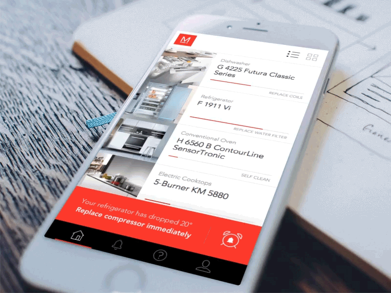 Connected Appliances appliance connected home mobile mobile design motion motion design smart appliances smart home ux design