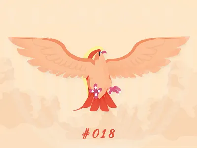 Pokemon Playoff - #18: Pidgot childhood first gen fly gameboy nintendo nostalgia pokedex pokemon pokemon playoff red retro video games