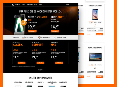 Otelo Landing Page landing page otelo relaunch website