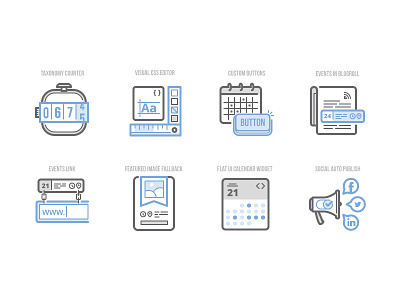 Calendarize IT!: explanation icon_part3 auto publish blogroll button calendar counter css event icon link plugin taxonomy widget