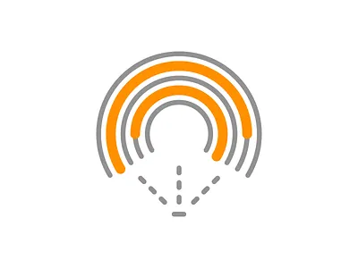 ThemeJack Icons clean flat grey grid icon orange simple ui ux vector