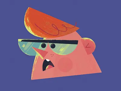 Dexter! cartoon cartoon network dexter dexters laboratory illustration texture