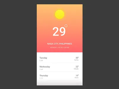 Daily Ui 037 037 daily design hint interface ui weather