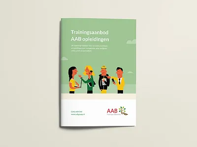 Brochure cover booklet brochure cover graphic design illustration mockup training work