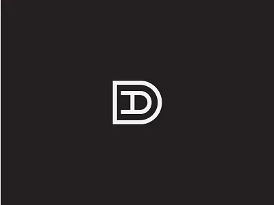 DA monogram a d icon letters logo monogram