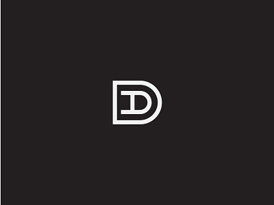 DA monogram a d icon letters logo monogram