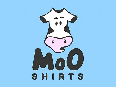 MooShirts Logo business logo t shirt