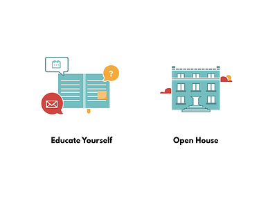 Illustrations chicago children colorful education illustration montessori open house