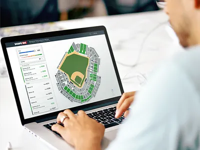 ScoreBig- Web design games tickets ui ux web webproduct websitedesign